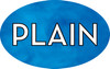 Plain Bakery Flavor Label 1.25X2 IN Oval 4 Color Process 500 Count/Roll 20 Rolls/Case 10000 Count/Case