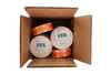 Blank Expiration Label 1 IN Orange Circle All Temperature Permanent 1000 Count/Roll 12 Rolls/Case 12000 Count/Case
