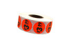 3.99 Price Label 1.25 IN Black Fluorescent Red Circle 1000 Count/Roll 50 Rolls/Case 50000 Count/Case
