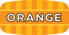 Orange Bakery Flavor Label 0.625X1.25 IN Oval 4 Color Process UV 1000 Count/Roll 50 Rolls/Case 50000 Count/Case