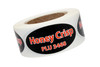 Honey Crisp Label 2.63X2.63 IN Red Black Oval 250/Roll