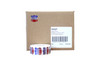 USDA Choice Meat Label 1.3X1.3 IN Red Blue Silver Shield Foil 1000 Count/Roll 25 Rolls/Case 25000 Count/Case