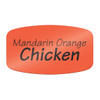 Mandarin Orange Chicken Label 1000/Roll