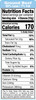 Ground Beef 93% Lean/7% Fat Meat Nutritional Label 1.5X4.125 IN Blue Black UV 1000 Count/Roll 12 Rolls/Case
