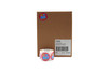 Try Me Im New! Promo Label 2 IN Pink Blue Yellow Circle 500 Count/Roll 25 Rolls/Case 12500 Count/Case