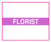 Florist Label Purple White 15000/Pack