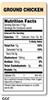 Ground Chicken Label 1000/Roll