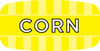 Corn Bakery Flavor Label 0.625X1.25 IN Yellow Oval 4 Color Process UV 1000 Count/Roll 50 Rolls/Case 50000 Count/Case