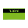 Monarch 1110 Label Green Floral 17000/Pack