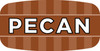 Pecan Bakery Flavor Label 0.625X1.25 IN 4 Color Process UV 1000 Count/Roll 50 Rolls/Case 50000 Count/Case