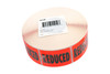 Reduced Promo Label 1.5X2 IN Black Fluorescent Red 1000 Count/Roll 20 Rolls/Case 20000 Count/Case