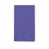 Dinner Napkins Purple 1/8 Fold 50 Count/Pack 12 Packs/Case 600 Count/Case