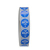 Monday Label Trilingual Permanent 2000/Roll