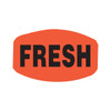 Fresh Label Red Dayglo 1000/Roll