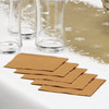Beverage Napkins 10X10 IN Gold Tissue Paper 2PLY Embossed 1000/Case