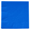 Beverage Napkins 10X10 IN Cobalt Paper 2PLY 1/4 Fold Embossed 50 Count/Pack 12 Packs/Case 600 Count/Case
