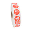 Wednesday Label Trilingual Permanent 2000/Roll