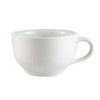 Clinton Coffee Cup 3.75 IN 8 FLOZ Porcelain White Round Low Dishwasher Safe Dual Ovenable 36/Case