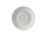 Cappuccino Saucer 6.375 IN China Porcelain White Round Fully Vitrified 24/Case