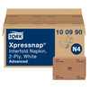 Tork Xpressnap® Dispenser Napkins 8.5X6.5 IN White Paper 2PLY Interfold Refill Embossed 500 Count/Pack 12 Packs/Case