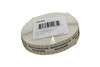 White Chocolate Macadamia Bakery Flavor Label 0.625X1.25 IN Oval 4 Color Process UV 1000 Count/Roll 50 Rolls/Case