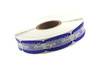 Product of El Salvador Origin Label Blue White Short Oval 1000 Count/Roll 60 Rolls/Case 60000 Count/Case