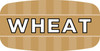 Wheat Bakery Flavor Label 0.625X1.25 IN Oval 4 Color Process UV 1000 Count/Roll 50 Rolls/Case 50000 Count/Case