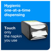 Tork Xpressnap® Napkin Dispenser 12.1X7.5X5.7 IN Licorice Plastic Signature Range In Counter 1/Each
