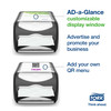 Tork Xpressnap® Napkin Dispenser 12.1X7.5X5.7 IN Licorice Plastic Signature Range In Counter 1/Each