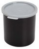Crock 1.2 QT Black With Lid 1/Each