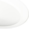 Platter 12X8.50X1.07 IN Melamine White Oval 12/Case