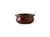 Onion Soup Crock 10 OZ China Caramel Round Fully Vitrified Oven Safe Dishwasher Safe Microwave Oven Safe 12/Case