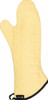 San Jamar Oven Mitt 21 IN Yellow Machine Washable Heat Protection Up to 500° F (260°C) For 30 Seconds 1/Each