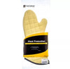 San Jamar Oven Mitt 21 IN Yellow Machine Washable Heat Protection Up to 500° F (260°C) For 30 Seconds 1/Each