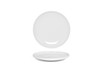 Plate 9 IN China Porcelain White Bevel 6/Case