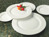 RESERVE BY LIBBEY Silk Plate 10.25 IN Porcelain White Wide Rim 12/Case