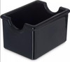 Carlisle Foodservice Products® Sugar Packet Holder 3.43X2.62X2.12 IN SAN Black 1/Each