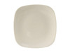 Plate 9X9 IN China Eggshell Square Fully Vitrified Oven Safe Dishwasher Safe Microwave Oven Safe 12/Case