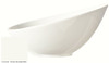 Chef's Selection II Belmar Bowl 8.5 IN 23 FLOZ Porcelain White Slanted 12/Case
