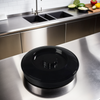 Tortilla Server 7.5 IN Black With Lid 1/Each
