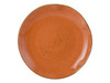 TuxTrendz Artisan Geode Plate 10.25 IN China Coral Round Fully Vitrified 12/Case
