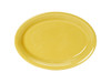 Concentrix Platter 11.5X8.75 IN China Saffron Oval Coupe Fully Vitrified 12/Case