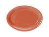 Concentrix Platter 11.5X8.75 IN China Cinnebar Oval Coupe Fully Vitrified 12/Case