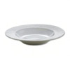 Soup Bowl 9.13 IN 11 OZ Porcelain White Embossed Rim Dishwasher Safe 24/Case