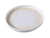 Optimum Plate 8.13 IN Melamine White Brown Round Upright Rim 48/Case