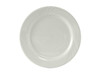 Sonoma Plate 9 IN China Porcelain White Round Rolled Edge Fully Vitrified Embossed 24/Case