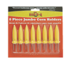 Corn Holder Set Jumbo Plastic Yellow 8 Piece 8/Pack