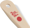 Measure Miser® Portion Server 2.50X6.55 IN 2 OZ PC Beige Perforated Short Handle With Hanging Hole 12/Pack