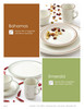 Bahamas Plate 7.25 IN China Eggshell Brown Round Narrow Rim Speckled Fully Vitrified 36/Case