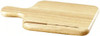 Bread Serving Board 13.5X7.5X0.75 IN Natural Wood Natural With Slot For Knife 1/Each